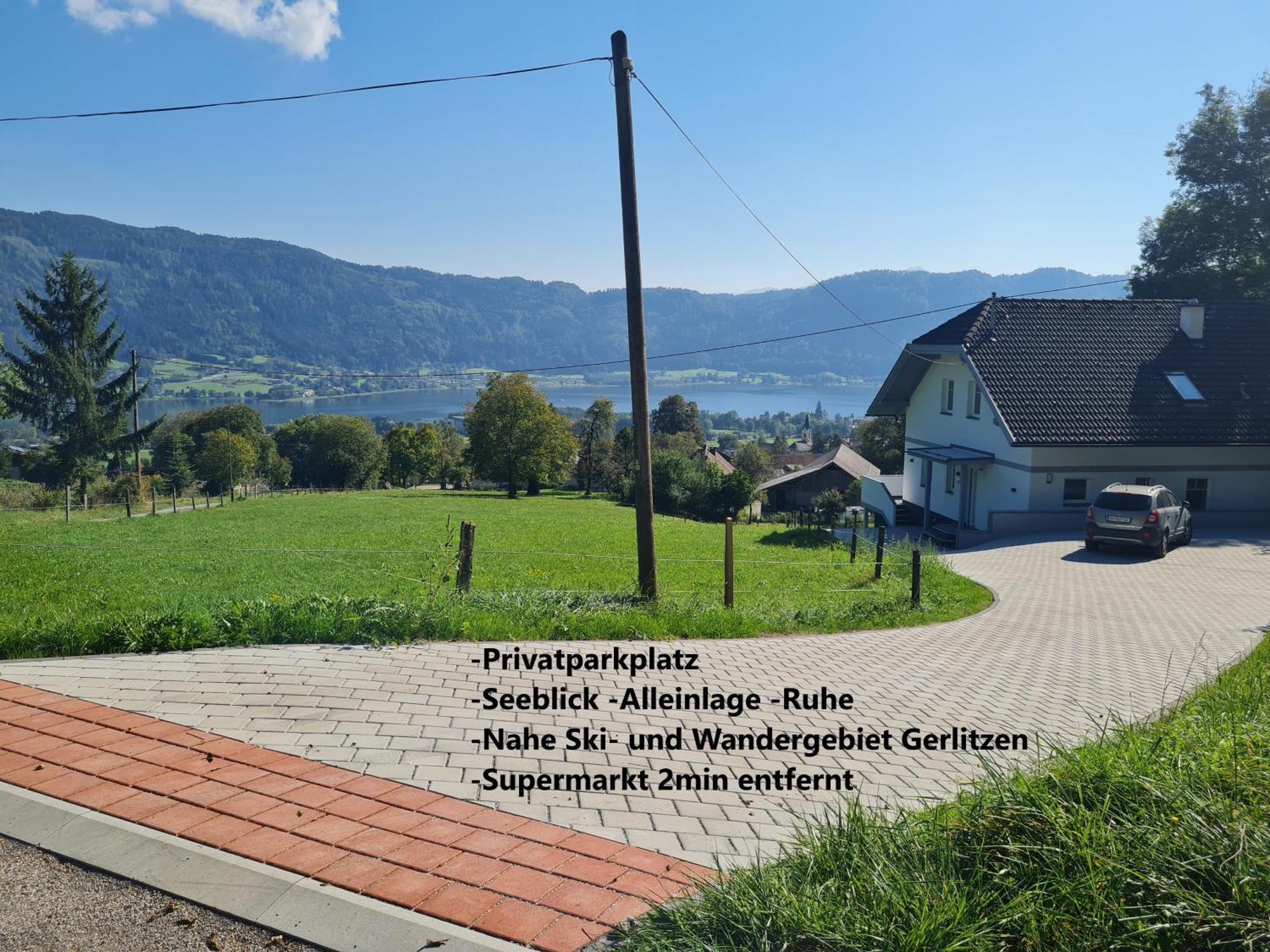 Aparts Lakeview -Gerlitzen -Ossiacher See -Ski Tratten  Экстерьер фото